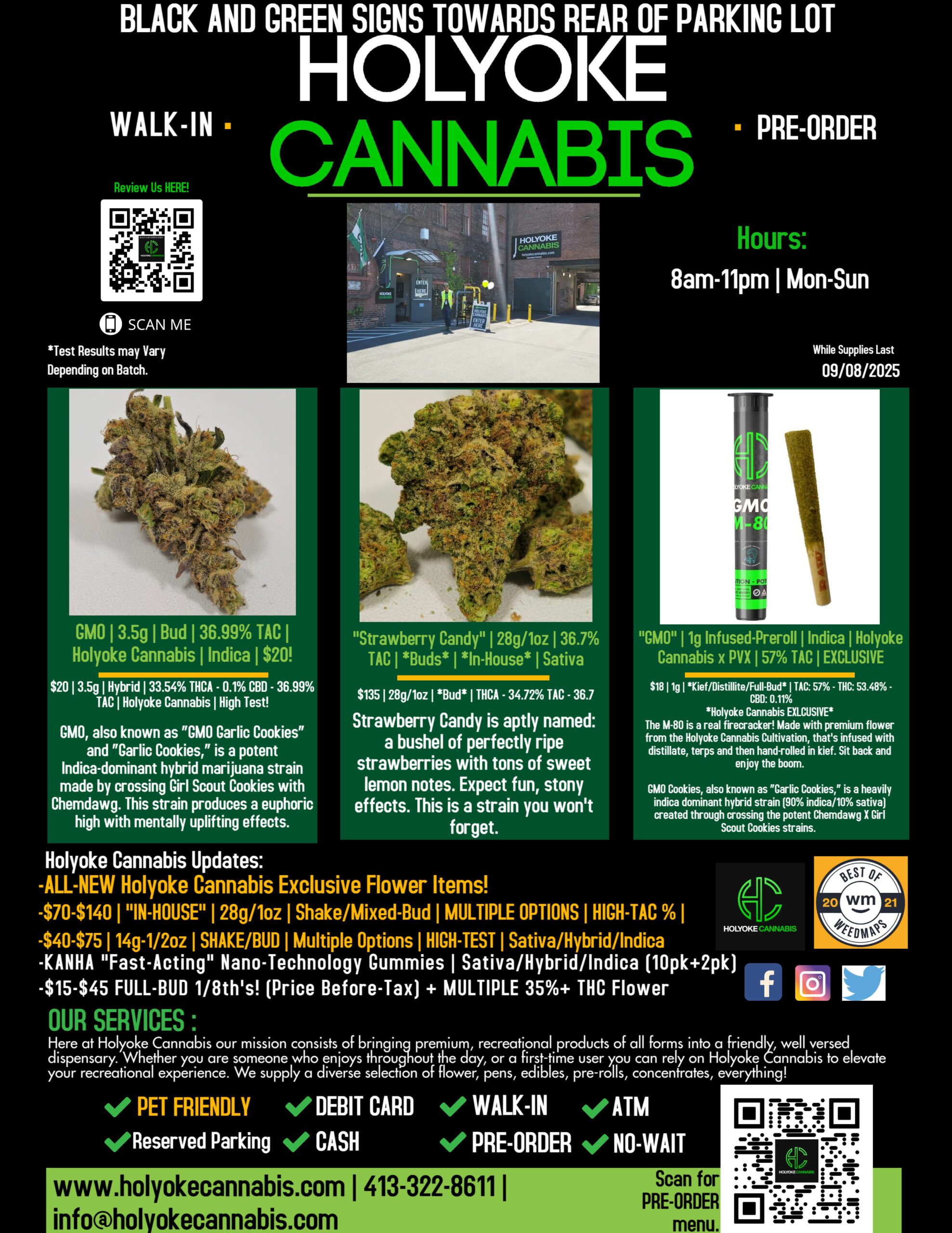 Holyoke Cannabis Dispensary Features