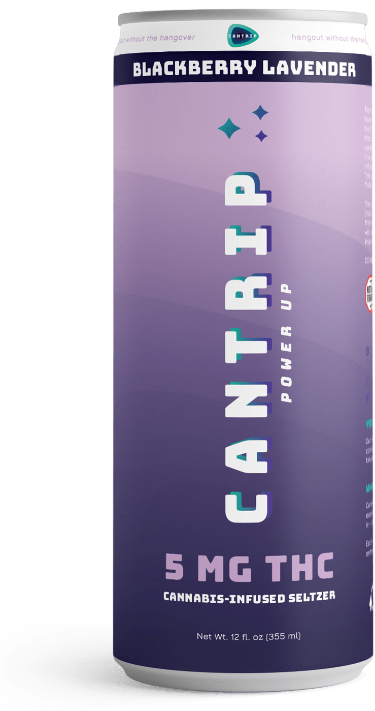 Cantrip Blackberry Lavender can.