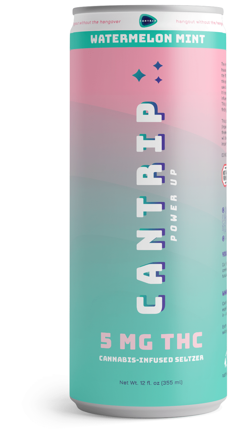 Cantrip Watermelon Mint can.