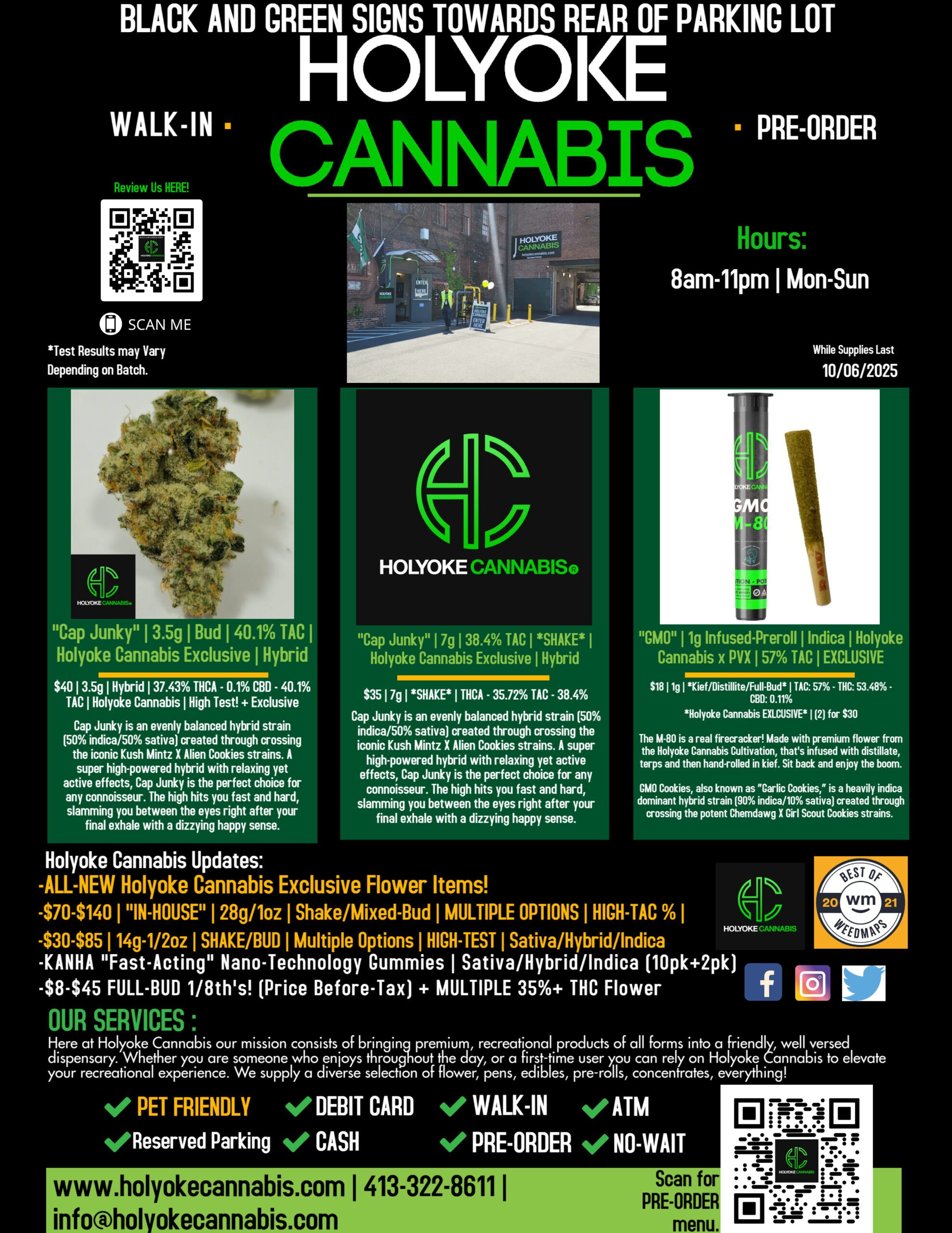 Holyoke Cannabis Dispensary Features