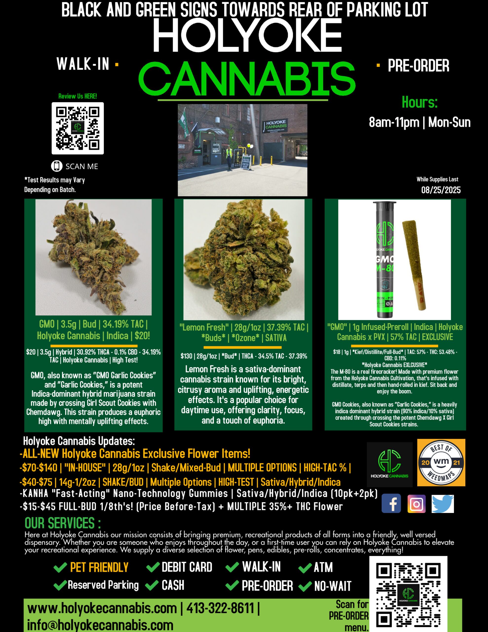 Holyoke Cannabis Dispensary Features