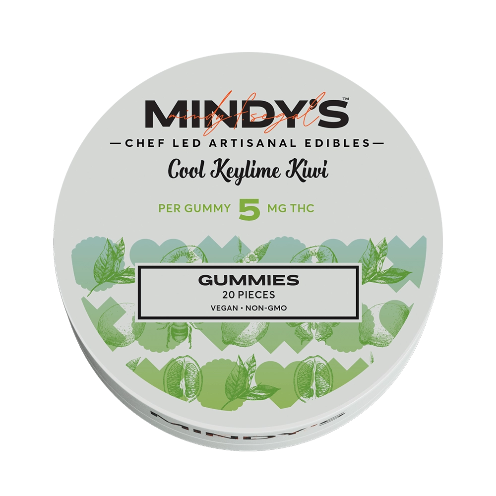 Cool Keylime Kiwi [20pk] (100mg) | Mindy's | Gummies - Jane