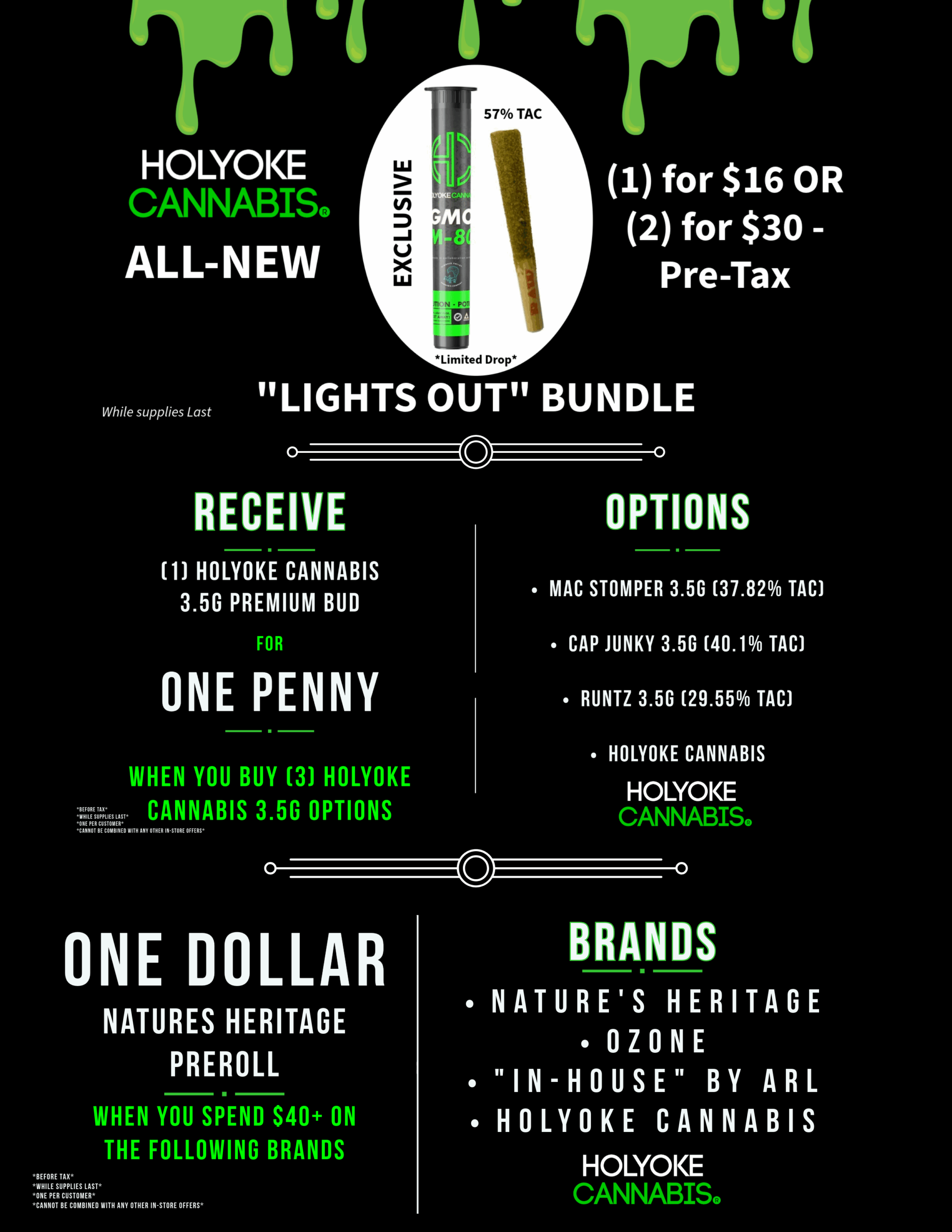 Holyoke Cannabis Exclusive Bundles