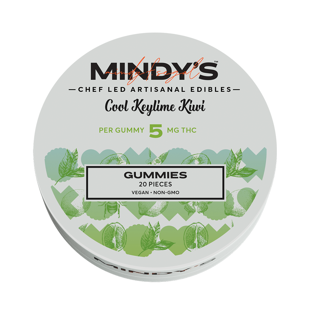 Cool Keylime Kiwi [20pk] (100mg) | Mindy's | Gummies - Jane