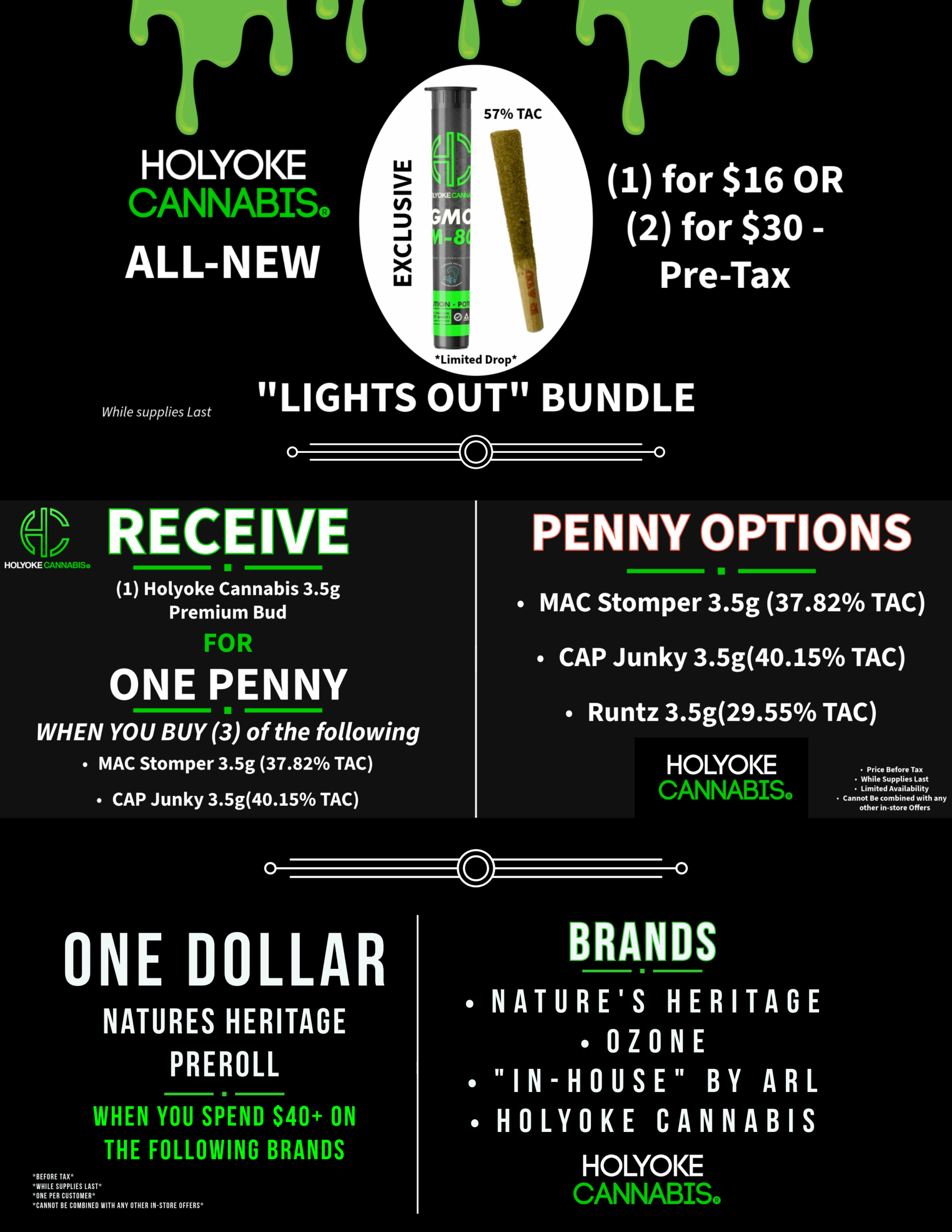 Holyoke Cannabis Exclusive Bundles