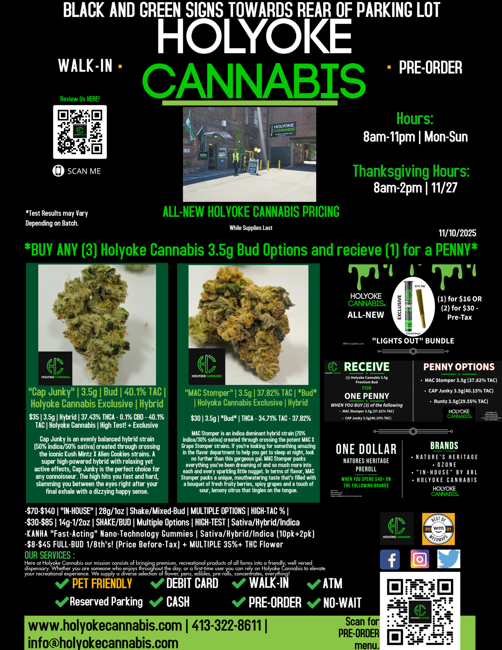 Holyoke Cannabis Exclusive Bundles