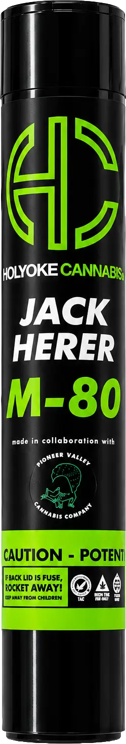 Jack Herer M80 infused pre-roll tube